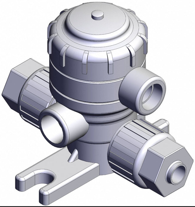 High purity chemical liquid valve