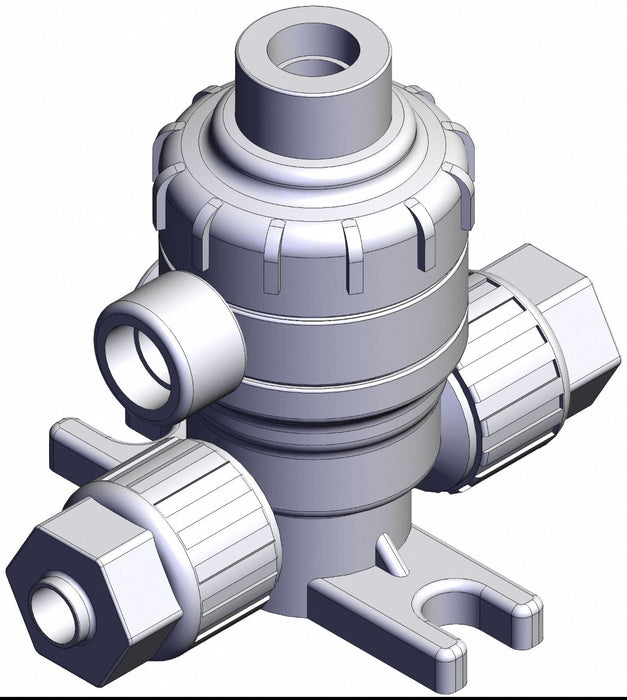 High purity chemical liquid valve
