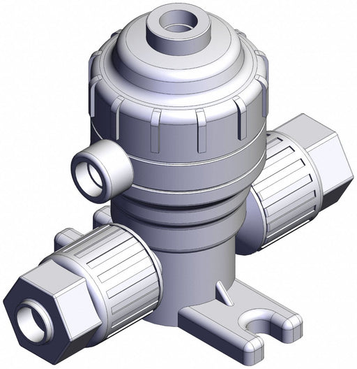 High purity chemical liquid valve