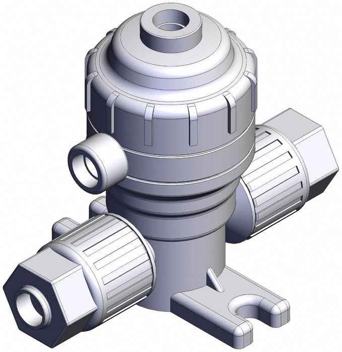High purity chemical liquid valve