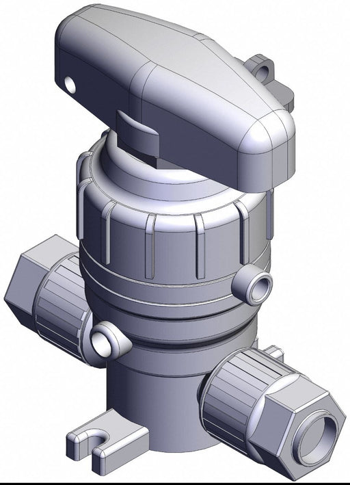 High purity chemical valve