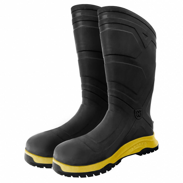 Rubber Boot 13M Knee Black PR