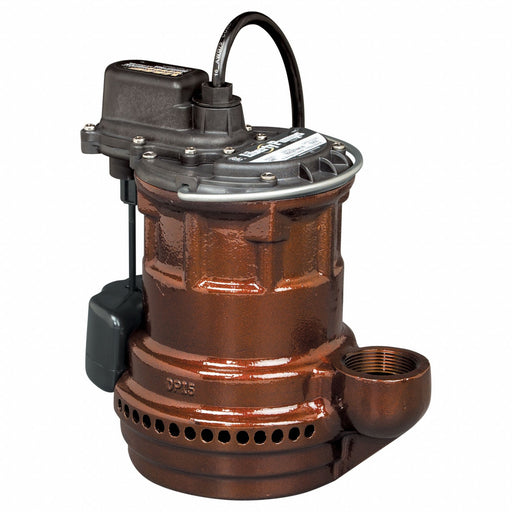 SubmersibleSumpPump 10ft 10in 115VAC