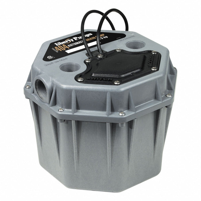 SinkDrainPumpSystem 10ft 1/3hp 115VAC