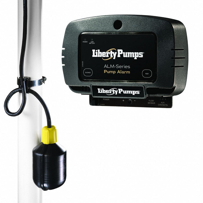 WaterAlarm Audio Visual 120VAC 9VDC 4ft