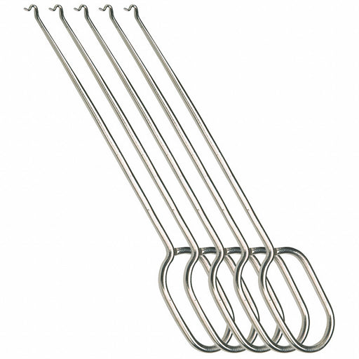 Push Hook Steel Flat 6 In PK5