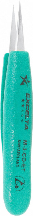Tweezers Cobalt 4 L Straight Point