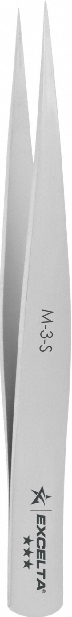 Tweezers SS 3 3/4 L Straight Point