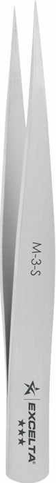 Tweezers SS 3 3/4 L Straight Point
