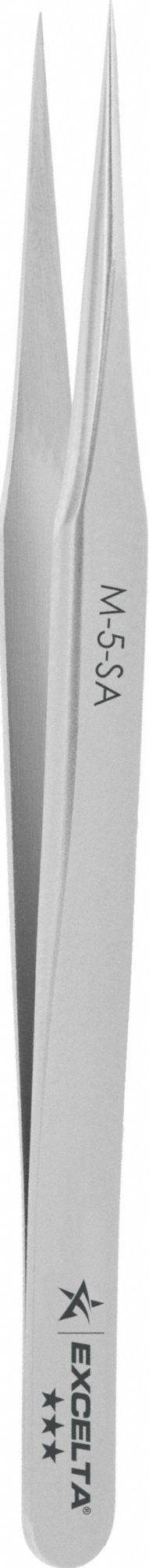 Tweezers SS 3 1/8 L Straight Point