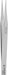 Tweezers SS 3 1/8 L Straight Point