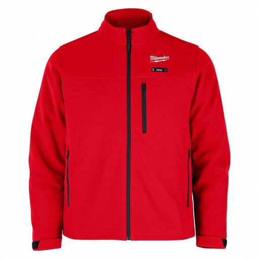 Heated Jacket Men s Polyester Red XL