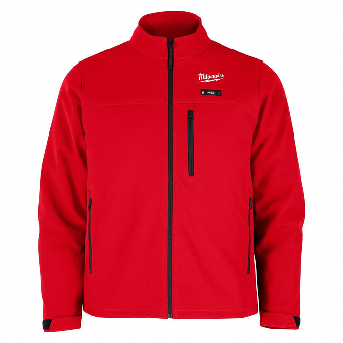 Heated Jacket Men s Polyester Red XL