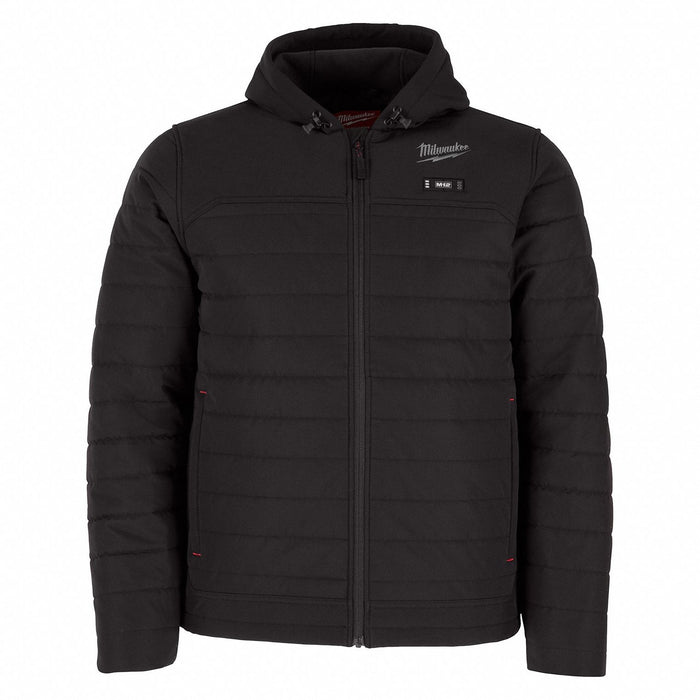 Heated Jacket Men s Polyester Black 3XL