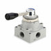 Manual Air Control Valve Lever Black