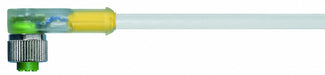 Cordset Right Angle M12 Gray 22 AWG 4A