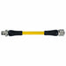 Cordset Straight M12 Yellow 14AWG 12 A