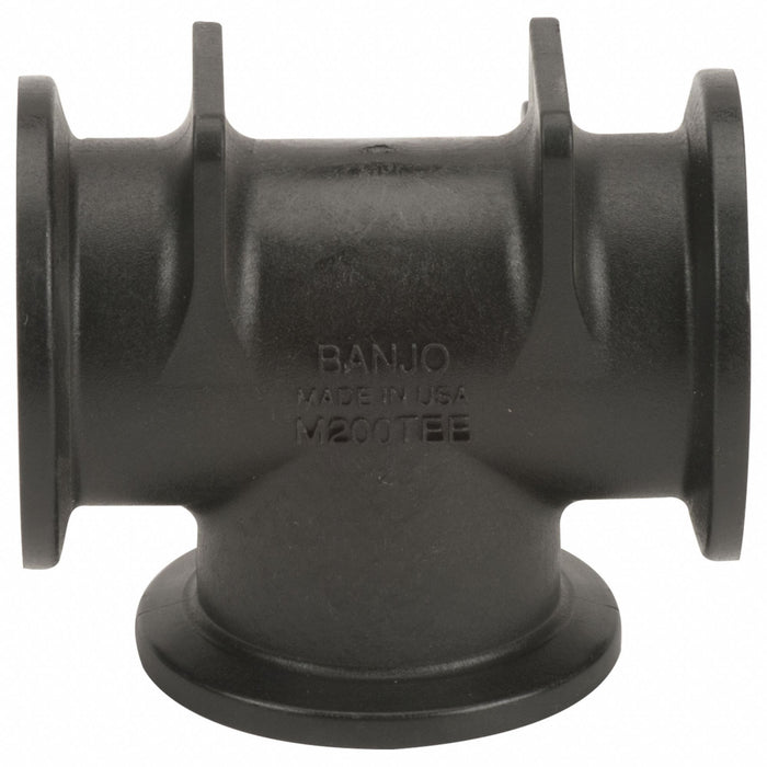 PP Tee 2 in Flange  Flange