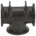 PP Tee 2 in Flange  Flange