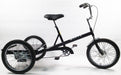 F0129 Tricycle 20 Wheel Black 550 lb Cap.