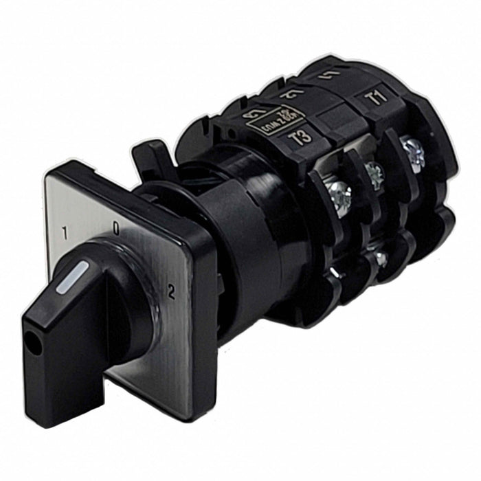 Reversing cam switch