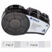 Label/RibbonCartridge White Matte 3/4inW