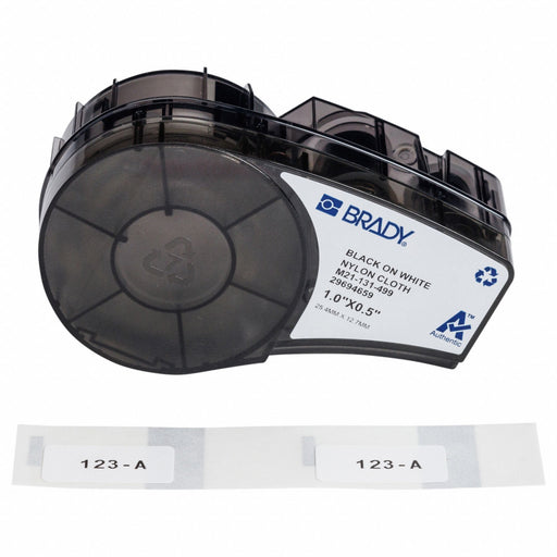 Label/RibbonCartridge White Matte 1inW