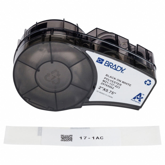Label/RibbonCartridge White Gloss 2inW