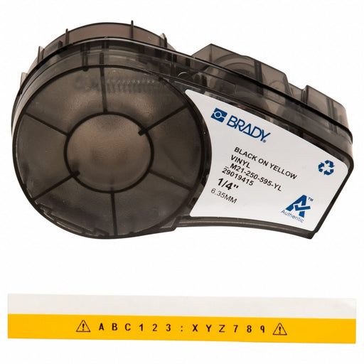 Label/RibbonCartridge Yellow 1/4inW