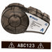Label/RibbonCartridge Brown Gloss 1/2inW