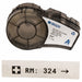 Label/RibbonCartridge Clear Gloss 3/4inW