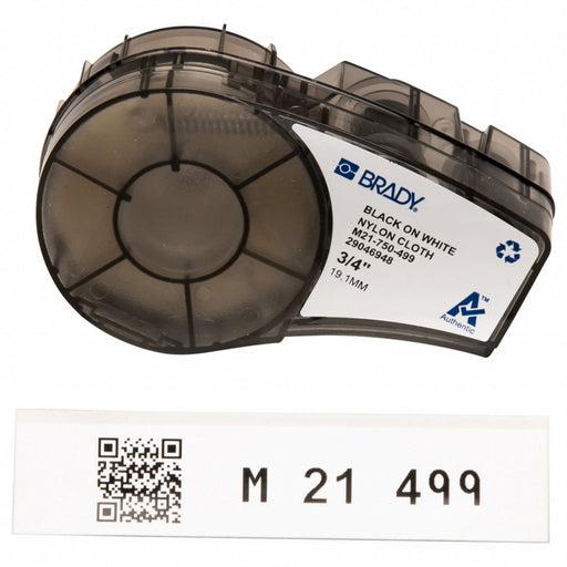 Wraparound Label White Nylon
