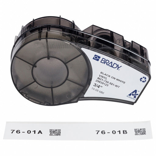 Label/RibbonCartridge White Gloss 3/4inW