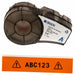 E7626 Label/RibbonCartridge Orange 3/4inW