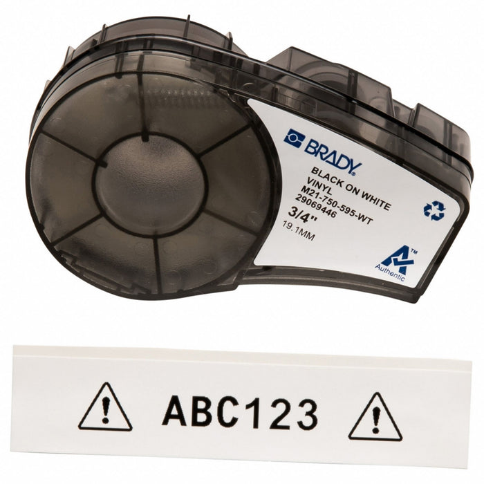 E7626 Label/RibbonCartridge White Gloss 3/4inW
