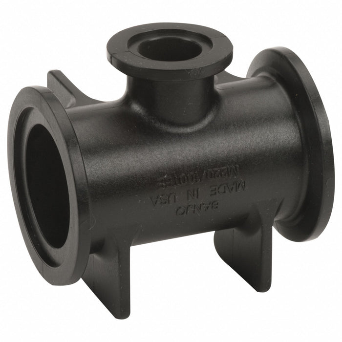 PP Tee 2 in Flange  Flange