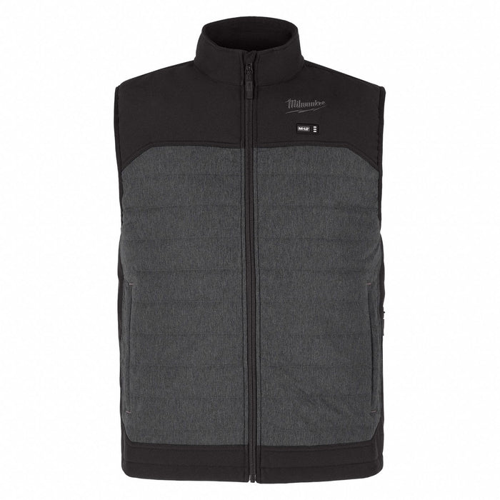 Heated Vest Polyester Zipper Men M