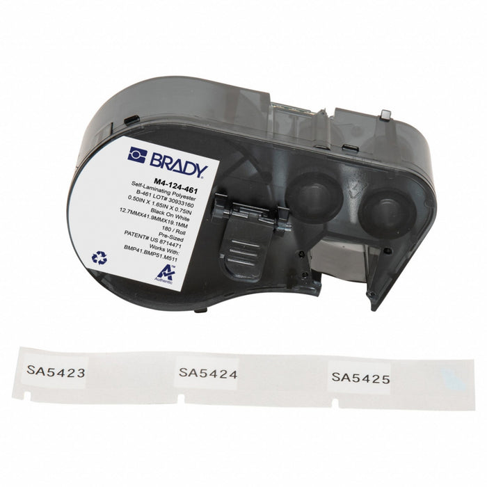 Label/RibbonCartridge White 1-21/32inW