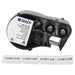Label/RibbonCartridge White Matte 1inW