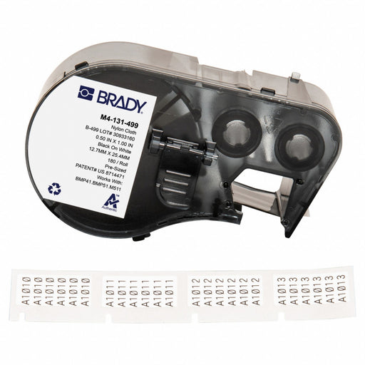 Precut Label Cartridge White Matte