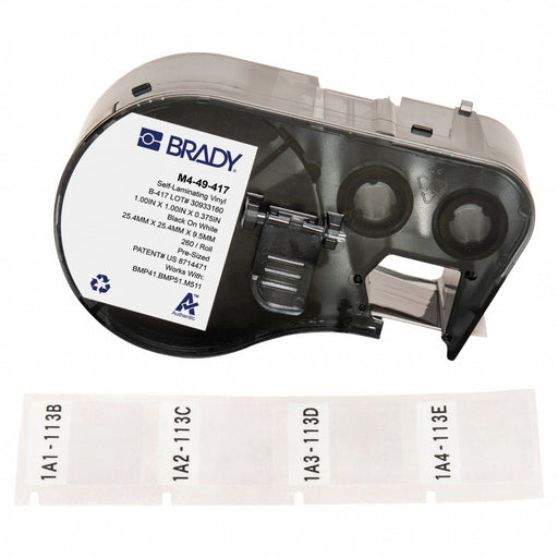 Self-Laminating Label Matte 1 in H