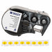 Precut Label Cartridge Yellow Matte