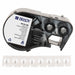 Label/RibbonCartridge White Matte 3/8inW