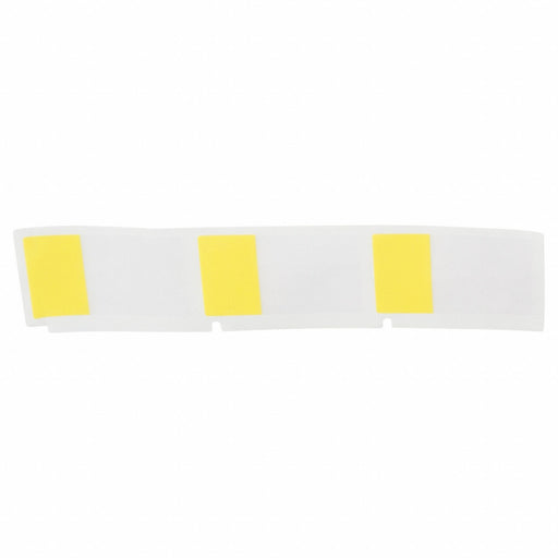 Wraparound Label Yellow Vinyl 1 in W