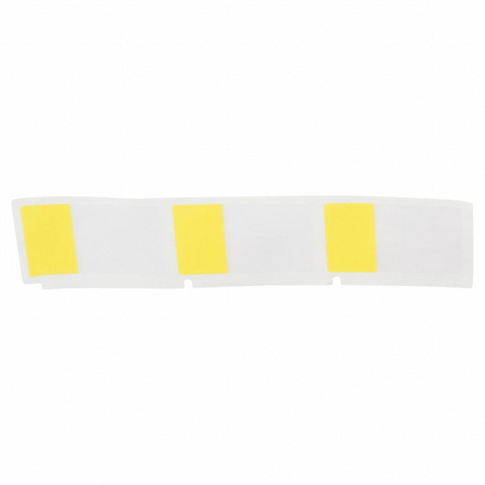 Wraparound Label Yellow Vinyl 1 in W