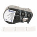 Precut Label Roll Cartridge Clear/White