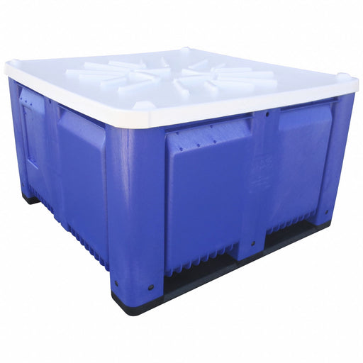 BulkContainerLid 48inW Plastic White
