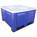 BulkContainerLid 48inW Plastic White