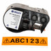 Label/RibbonCartridge Orange Gloss 1inW