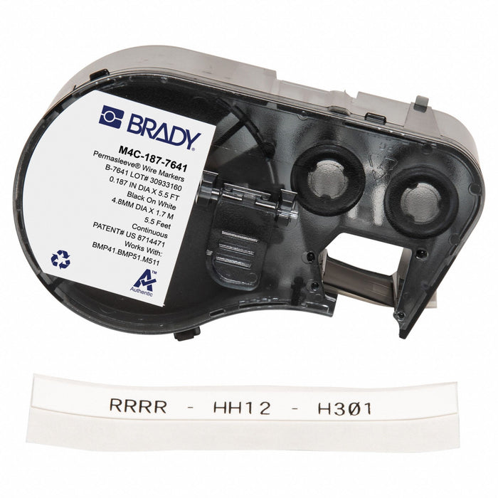 Precut Label Cartridge Matte 21/64 in H